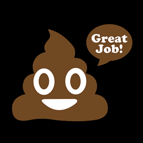 Great Job! Poop Emoji T-Shirt