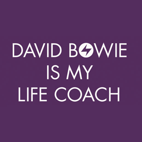 David Bowie Life Coach Shirt (Purple)