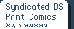 Syndicated DS Print Comics