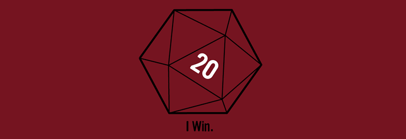 i win d20 shirt