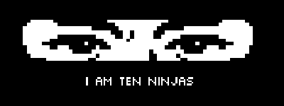 i am ten ninjas shirt