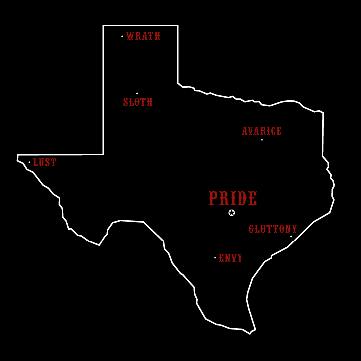 Seven Deadly Texans Shirt