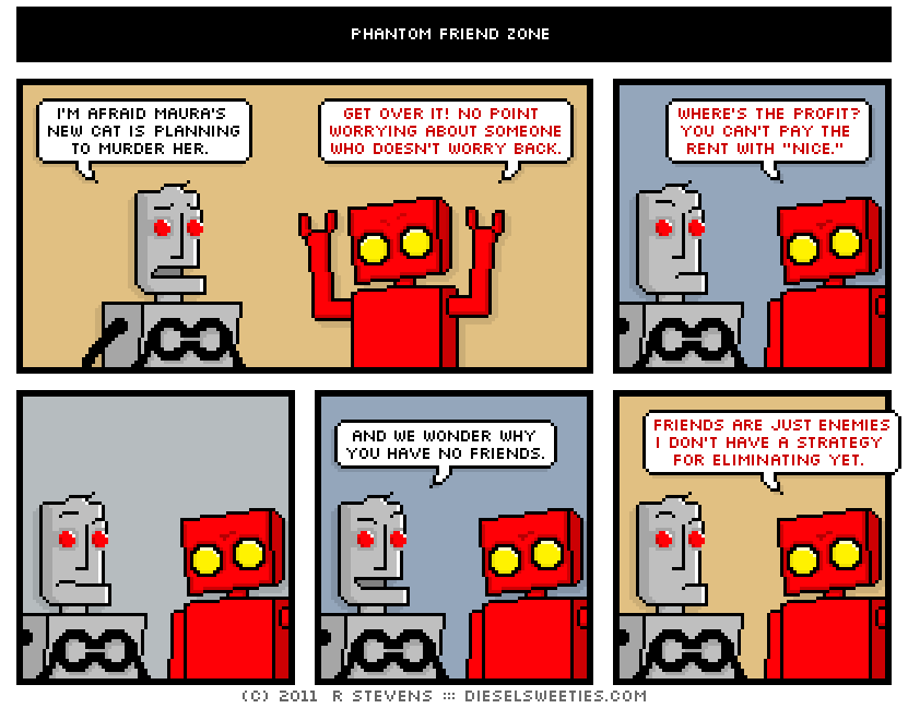 red robot: philosopher