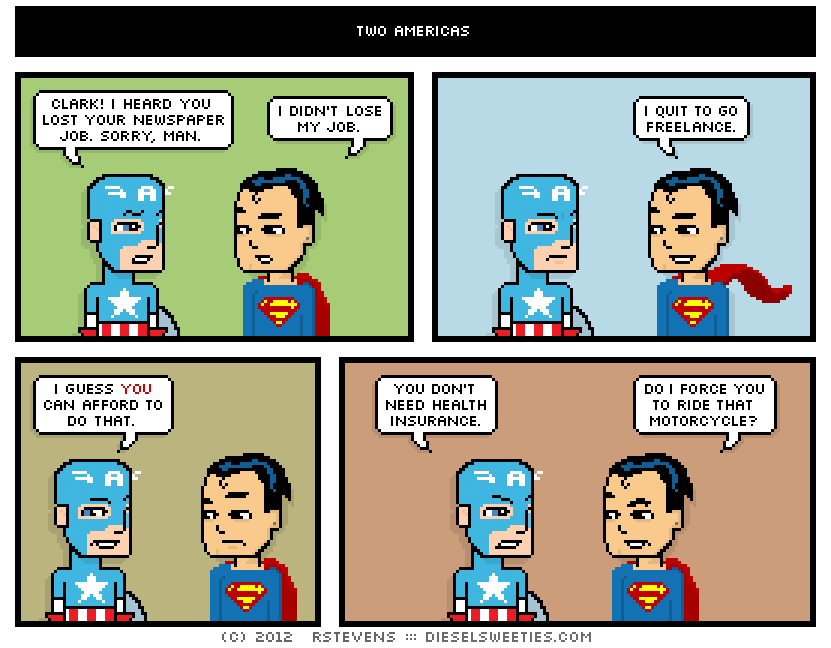 captain america vs. superman